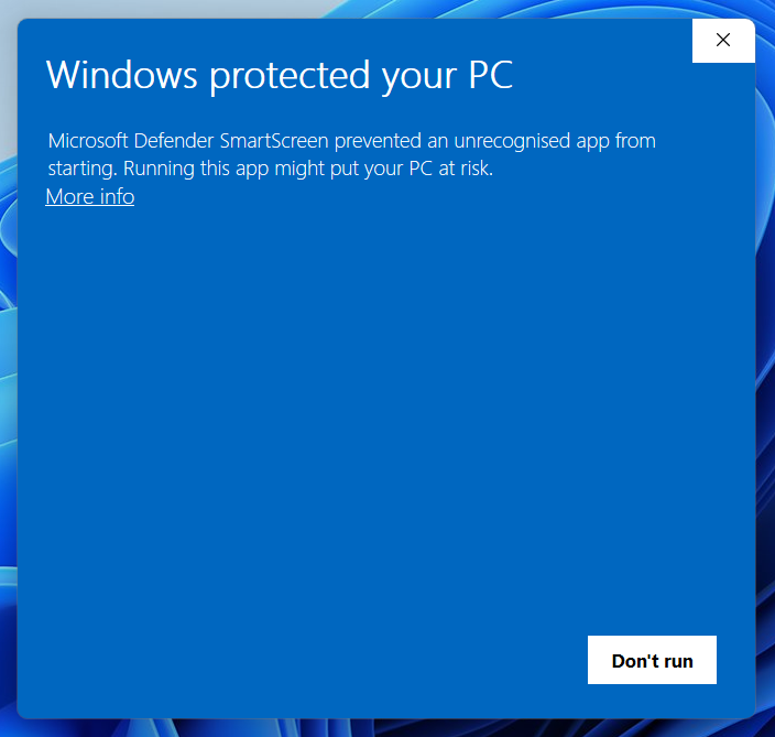 Windows 11 don't run prompt