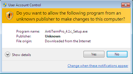 Windows 7 User Account Control